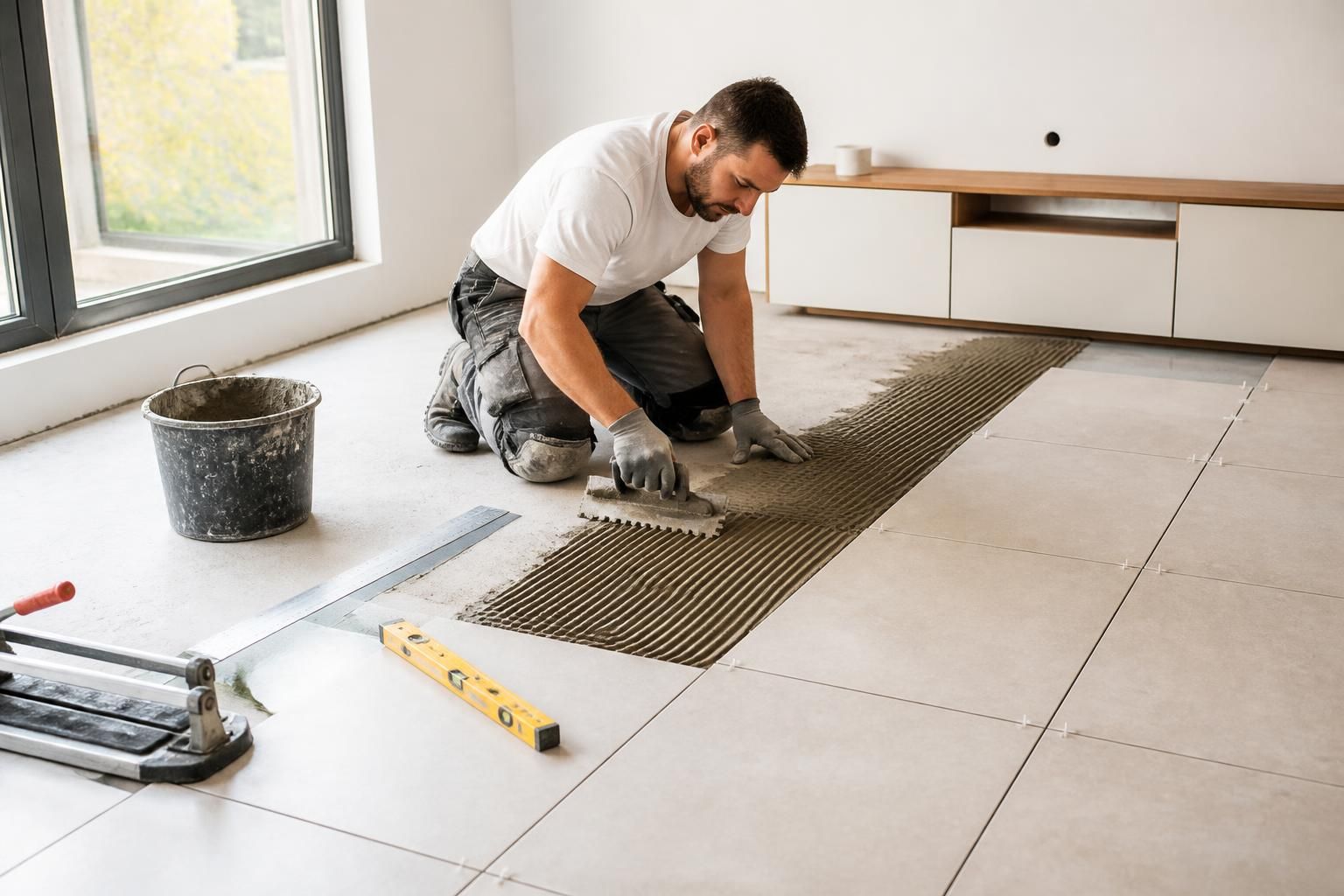 découvrez combien de temps il faut pour poser du carrelage au sol, les étapes clés du chantier et des conseils pratiques pour une installation réussie.