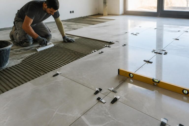découvrez nos conseils pratiques pour poser de grands carreaux de carrelage parfaitement plats, sans creux ni irrégularités, et réussir votre revêtement au rendu professionnel.