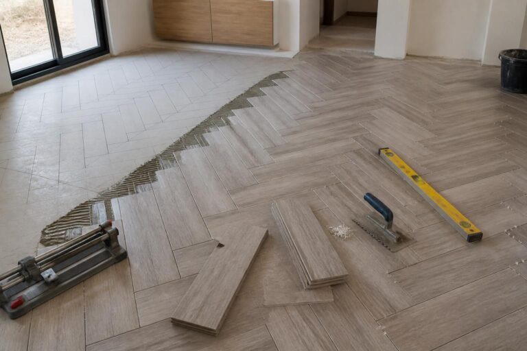 découvrez comment poser du carrelage en chevron étape par étape : méthodes de calepinage, conseils pratiques et astuces pour une pose réussie et esthétique.