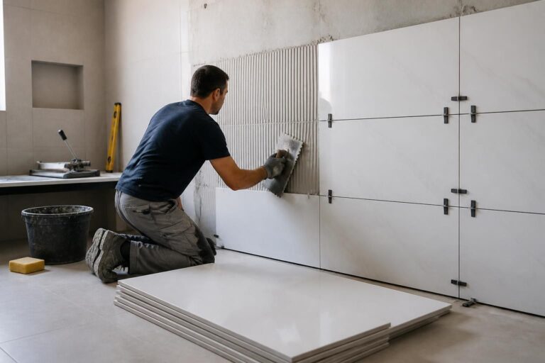 découvrez comment poser efficacement du carrelage mural de dimensions 60x120 cm grâce à notre guide étape par étape, idéal pour transformer vos murs avec style et durabilité.