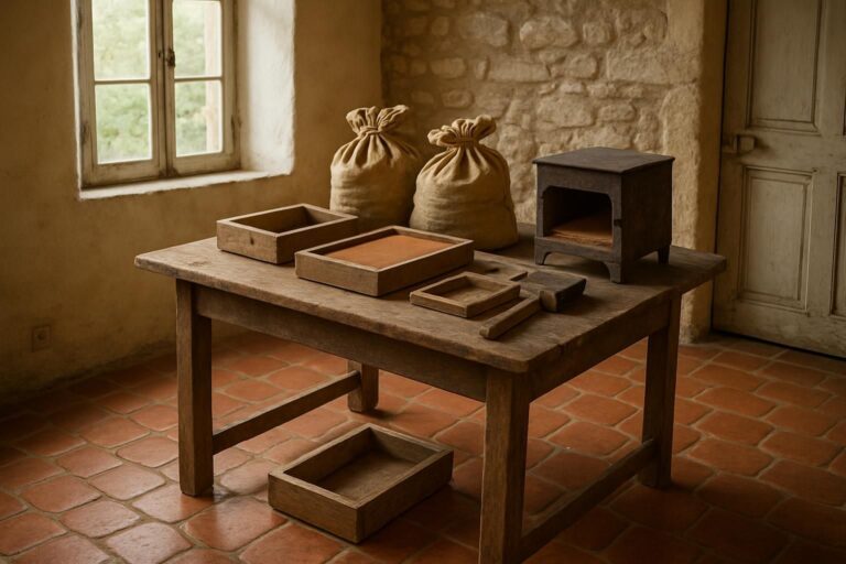 découvrez l'histoire fascinante de la tomette, son processus de fabrication artisanal et le charme unique qu'elle apporte aux sols anciens.