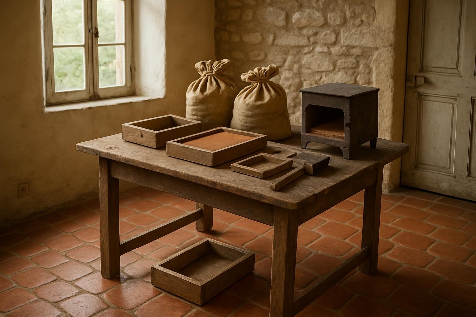 découvrez l'histoire fascinante de la tomette, son processus de fabrication artisanal et le charme unique qu'elle apporte aux sols anciens.
