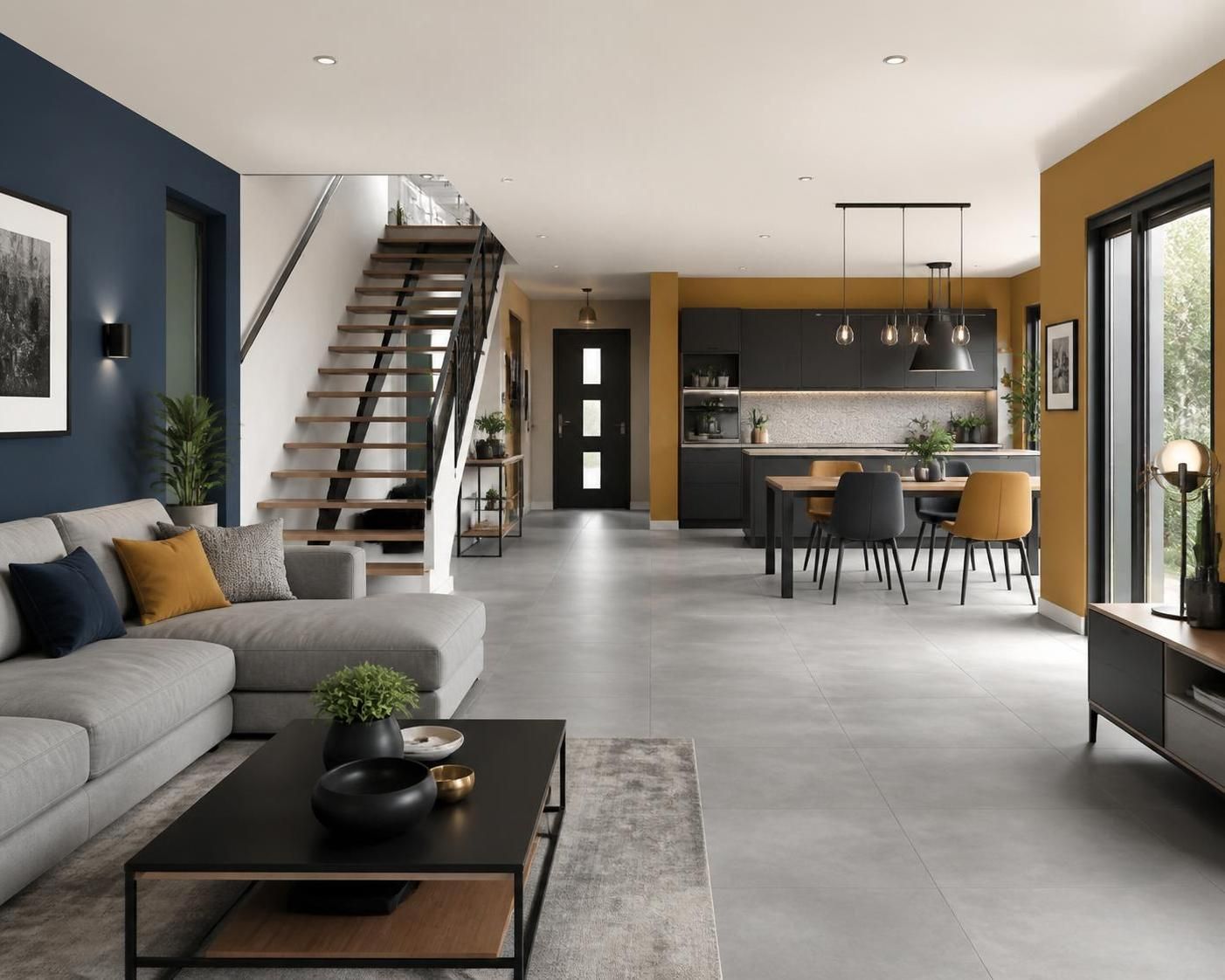 nos associations gagnantes de couleurs de murs pour sublimer un carrelage gris et créer une ambiance harmonieuse dans votre intérieur.