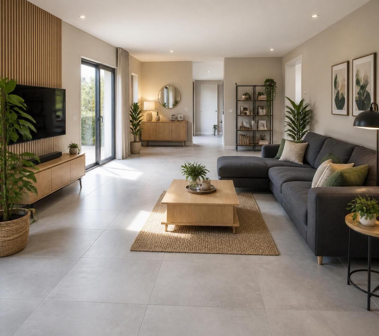 nos associations gagnantes pour choisir la couleur parfaite de mur avec un carrelage gris et donner du style à votre intérieur.