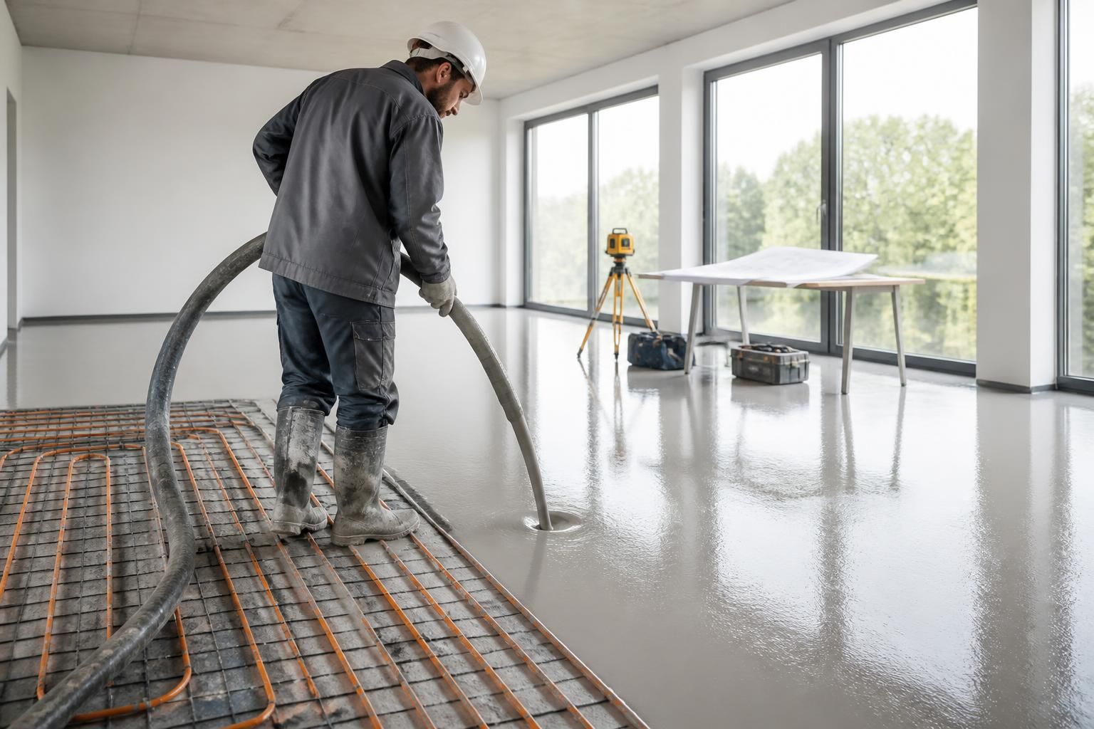 découvrez tout sur la chape anhydrite : définition, avantages, conseils pour la mise en œuvre et ses applications pour vos projets de construction et rénovation.
