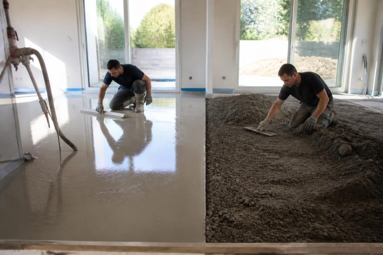découvrez les différences entre la chape liquide et la chape traditionnelle, et suivez nos conseils pour choisir la meilleure option adaptée à votre projet de construction ou de rénovation.