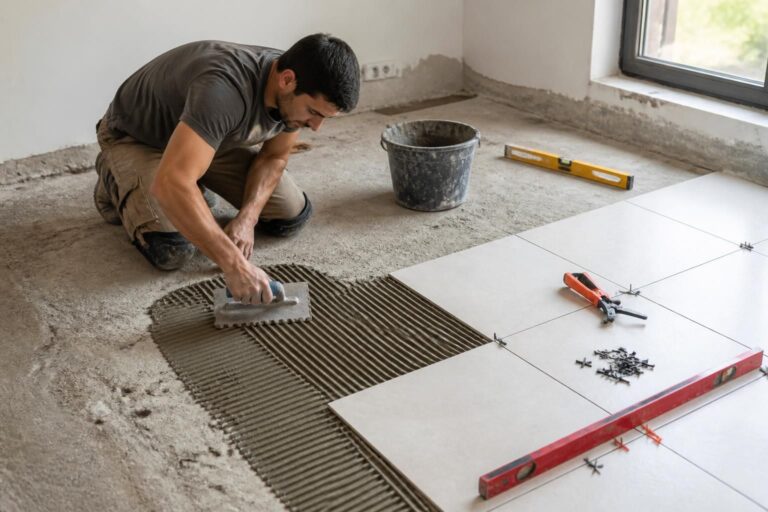 découvrez les étapes essentielles pour poser du carrelage sur un sol irrégulier et obtenir une surface parfaitement lisse et durable.