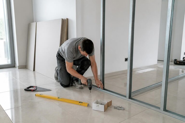 découvrez les étapes simples et efficaces pour poser une cloison sur du carrelage, avec des conseils pratiques et des astuces pour une installation réussie.