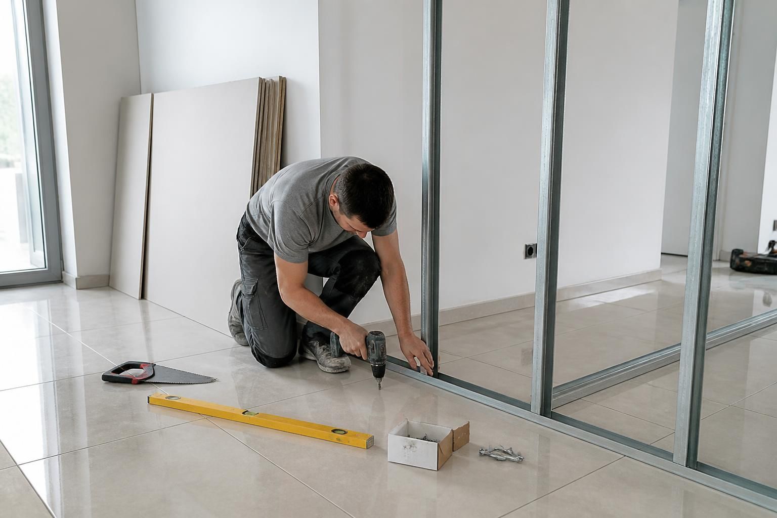 découvrez les étapes simples et efficaces pour poser une cloison sur du carrelage, avec des conseils pratiques et des astuces pour une installation réussie.