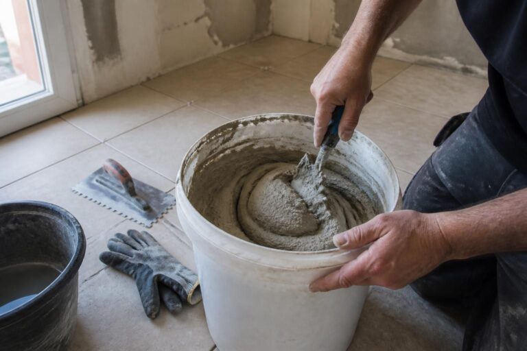 découvrez comment mélanger la colle à carrelage sans malaxeur efficacement grâce à notre méthode simple et pratique, idéale pour vos petits travaux de rénovation.