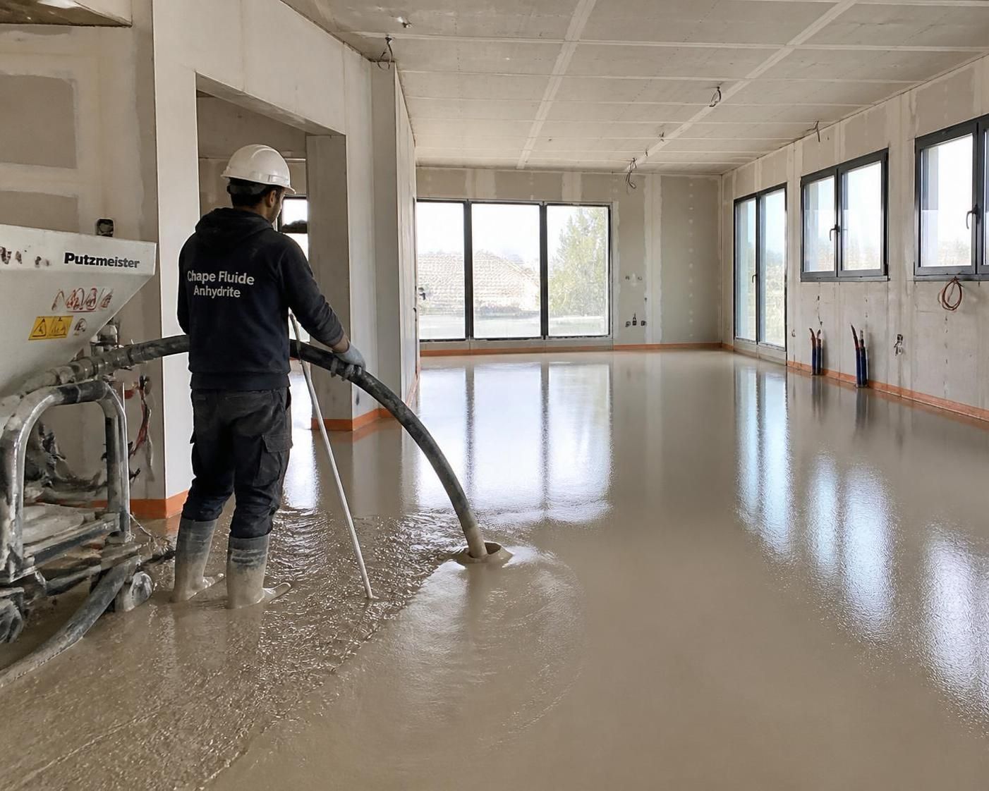 découvrez combien de temps il faut attendre pour le temps de séchage d'une chape anhydrite afin d'assurer une finition parfaite et éviter les problèmes d'humidité.