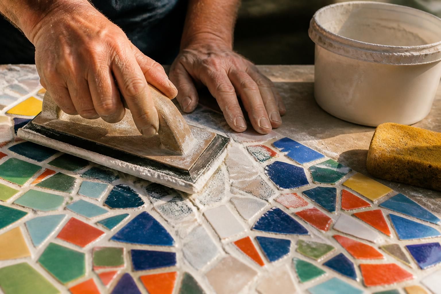 découvrez comment réaliser parfaitement les joints d'une mosaïque pour un fini propre et durable grâce à notre guide étape par étape.
