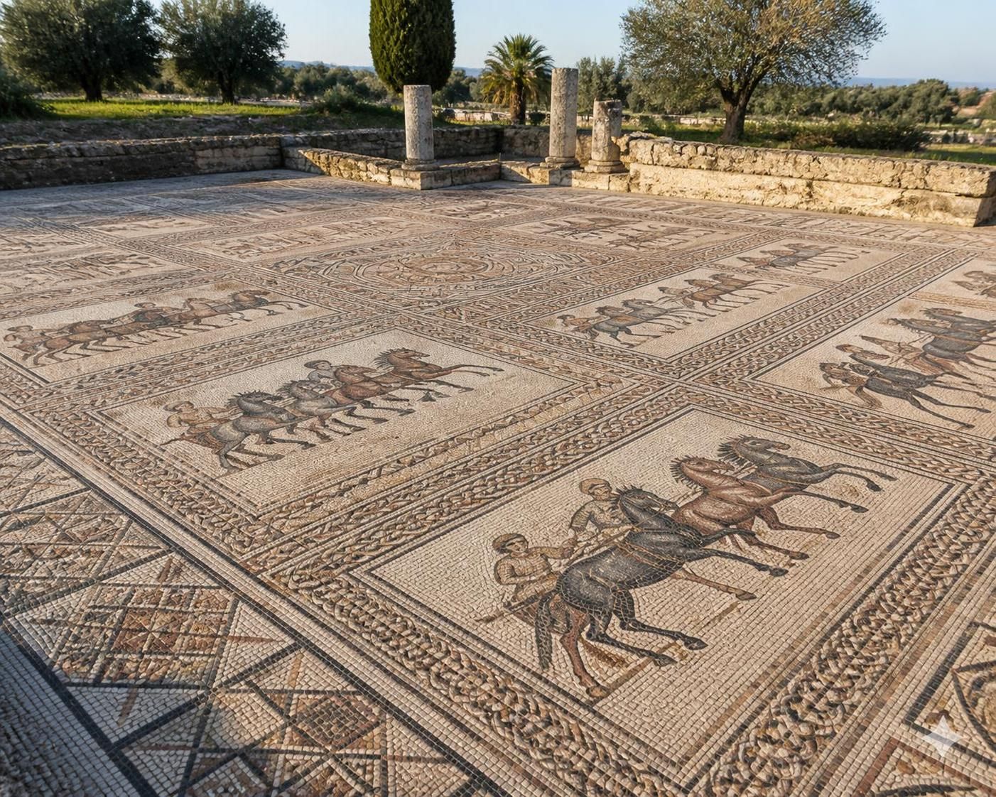 la mosaïque de carthage, un trésor antique de tunisie, symbole de l'histoire et de l'art romain, abritant des motifs fascinants et un patrimoine culturel exceptionnel.