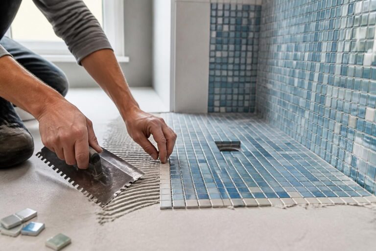 découvrez la méthode efficace pour poser de la mosaïque dans une douche italienne et obtenir un résultat esthétique et durable.