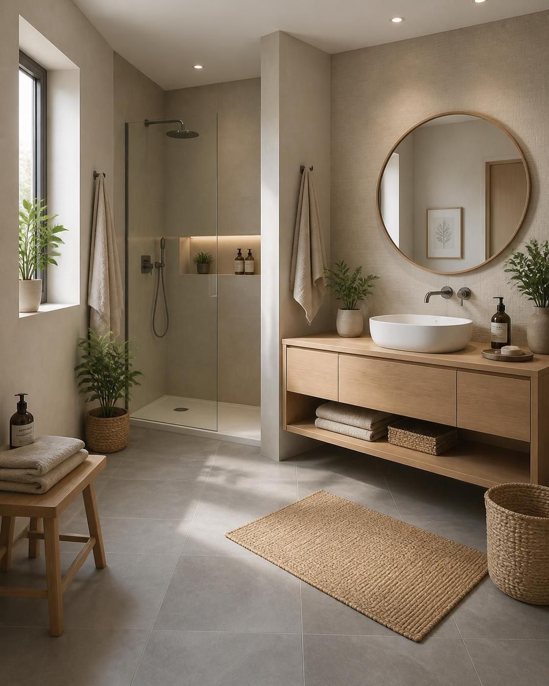 découvrez quelles couleurs de mur choisir pour une salle de bain avec un carrelage gris afin de créer une ambiance harmonieuse et élégante.