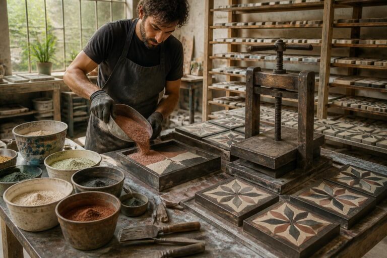 découvrez comment fabriquer des carreaux de ciment grâce à un procédé simple et détaillé, étape par étape, pour créer des motifs personnalisés et durables.