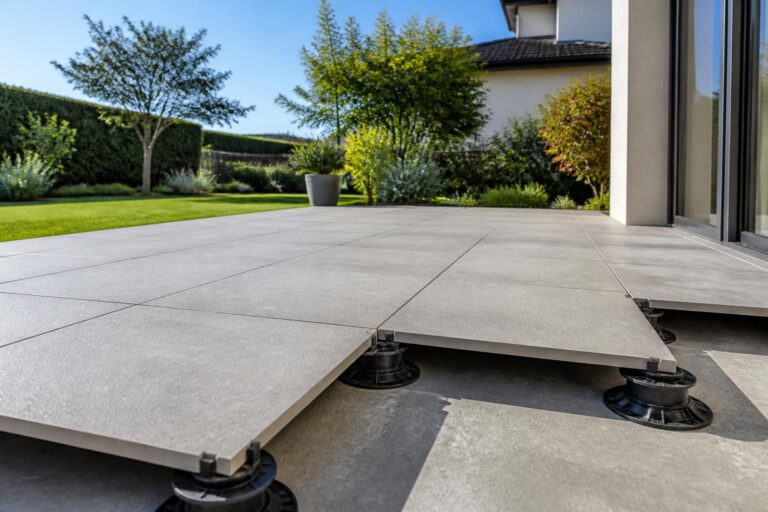 découvrez comment bien réaliser la pente d'une terrasse en carrelage sur plots pour assurer un bon drainage et éviter les stagnations d'eau, garantissant ainsi la durabilité de votre installation.