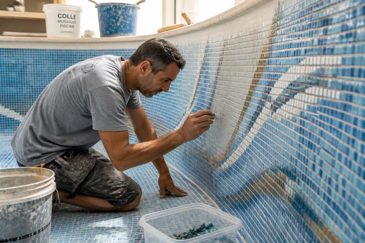 découvrez les techniques essentielles pour poser de la mosaïque dans une piscine et transformer votre bassin en un véritable chef-d'œuvre étanche et esthétique.