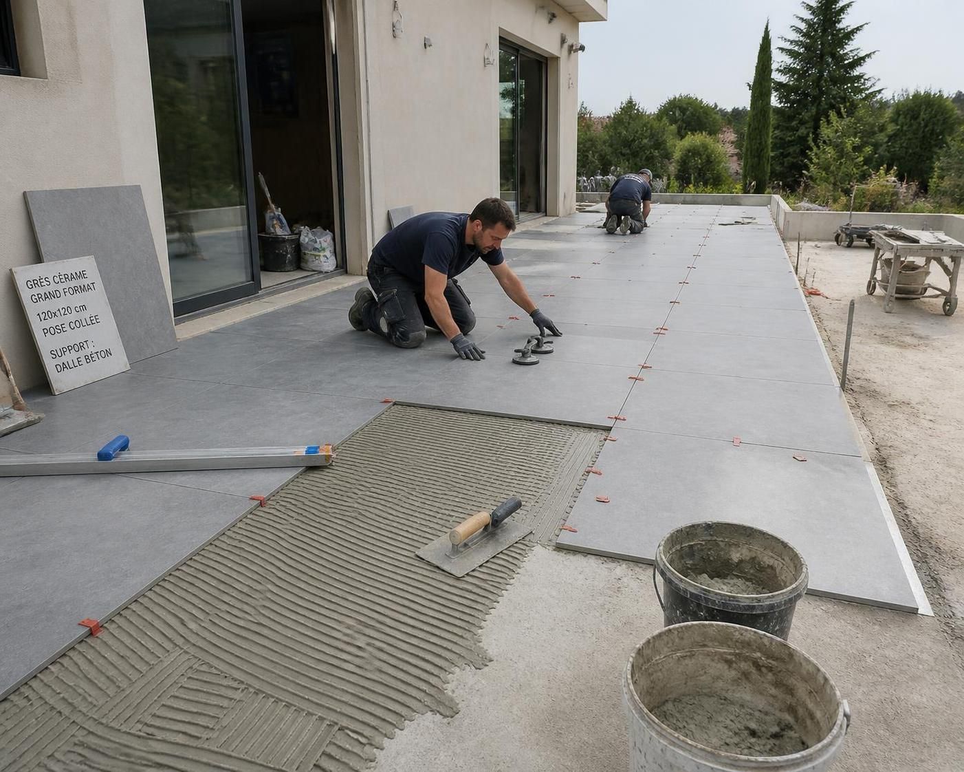 le prix de pose d'un carrelage extérieur au m² : tarifs, facteurs influençant le coût et conseils pour réussir votre projet d'aménagement extérieur.