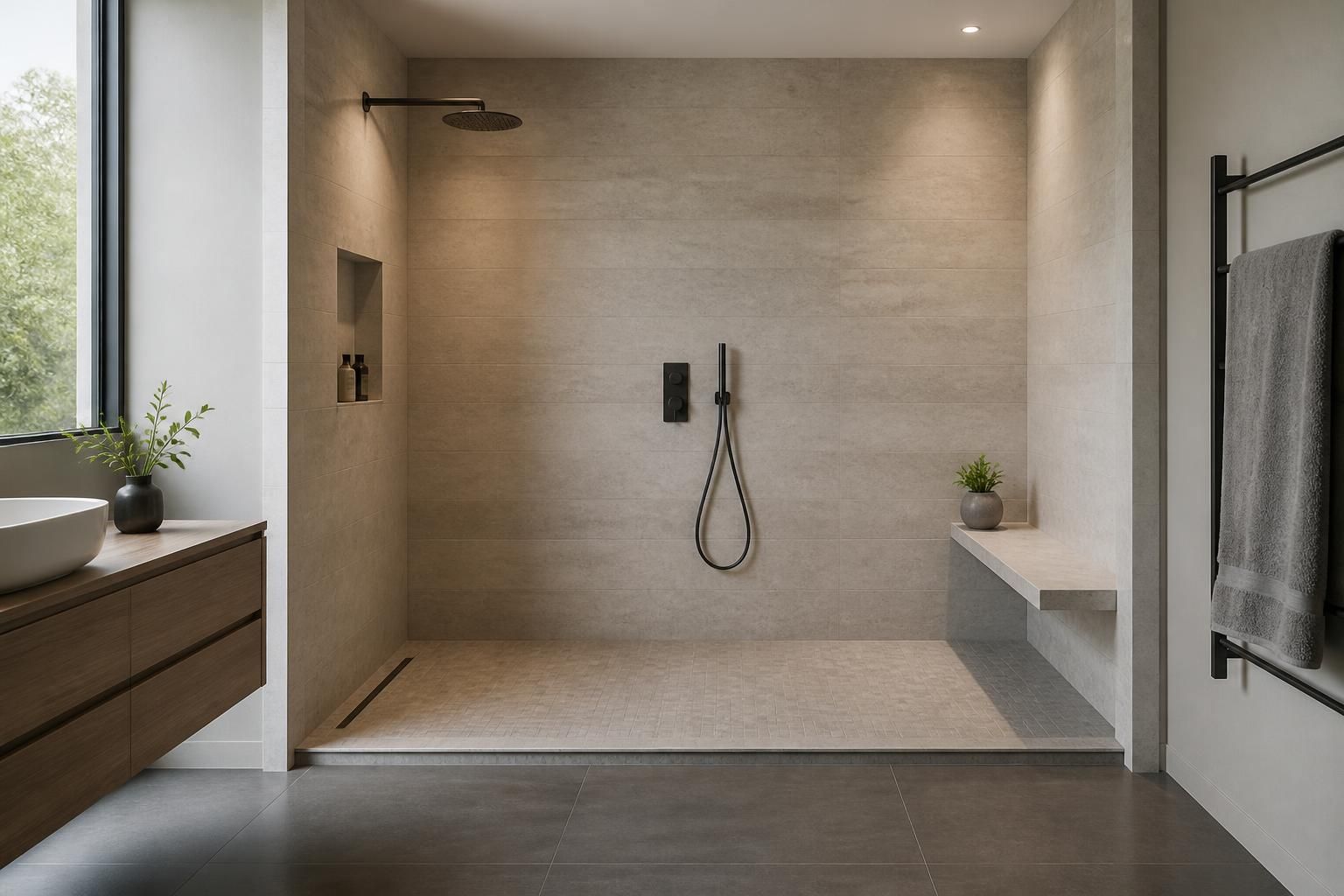 découvrez quelle largeur d'entrée convient le mieux pour une douche italienne afin d'optimiser confort et accessibilité dans votre salle de bain.