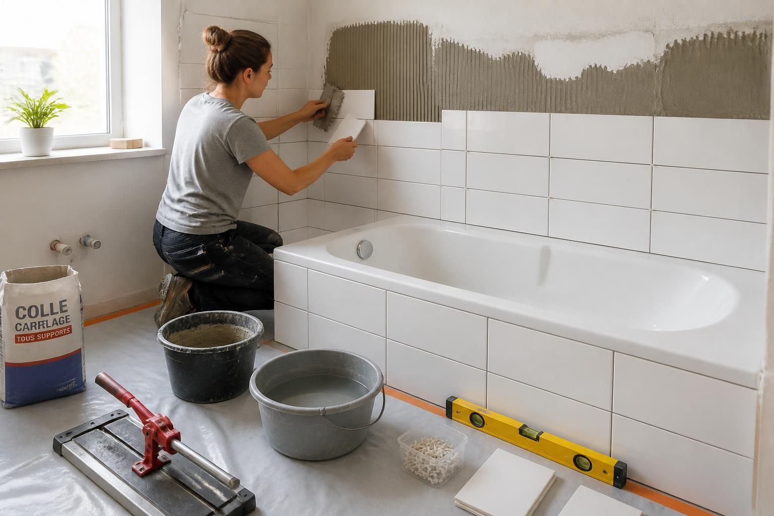 découvrez nos conseils pratiques pour poser de la faïence autour d'une baignoire et réussir votre rénovation salle de bain facilement et efficacement.