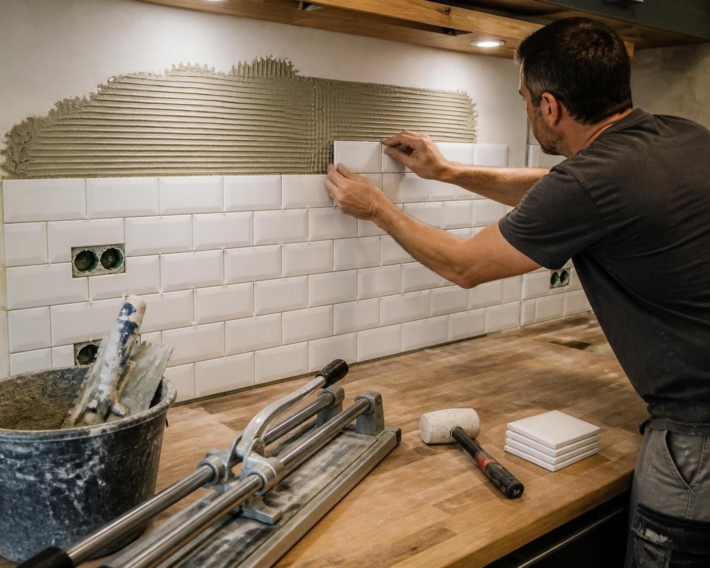 apprenez à poser une crédence de cuisine en carrelage grâce à notre tutoriel complet, étape par étape, pour un résultat professionnel et esthétique.