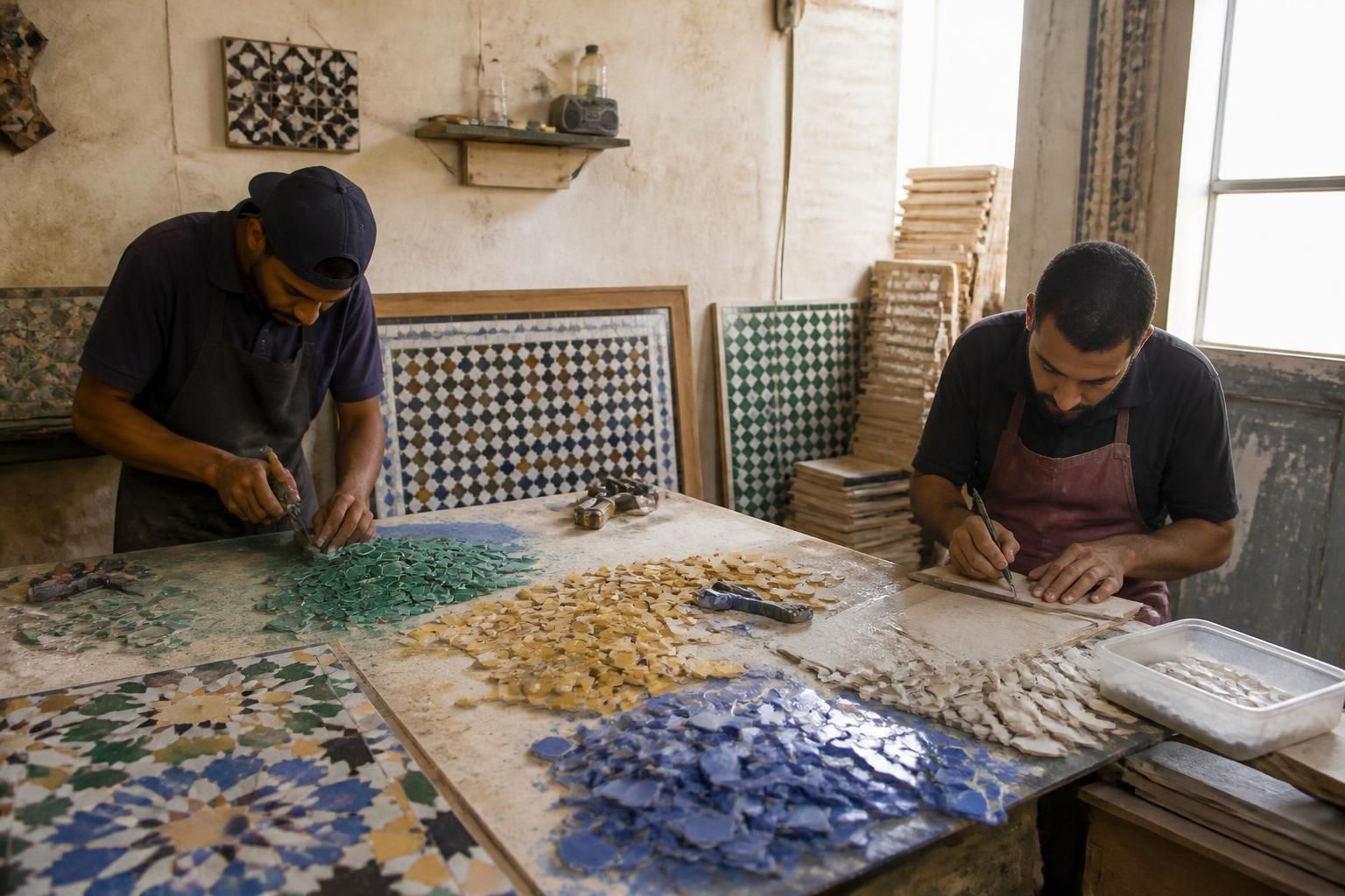 découvrez l'origine du zellige, cet art décoratif marocain, et sa reconnaissance par l'unesco en tant que patrimoine culturel mondial.