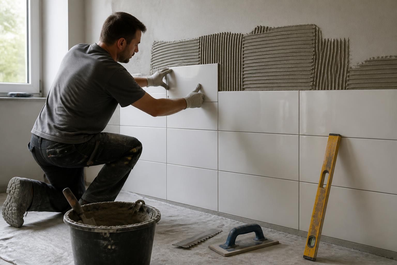 découvrez les tarifs de pose d'un carrelage mural au m², pour mieux planifier vos travaux de décoration et rénovation intérieure.