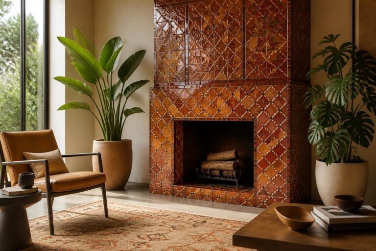 découvrez comment habiller votre cheminée avec du zellige, des idées déco inspirantes et des conseils pratiques pour la pose de ce carrelage marocain traditionnel.